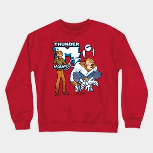 Thunder Monkey and the gang! Crewneck Sweatshirt